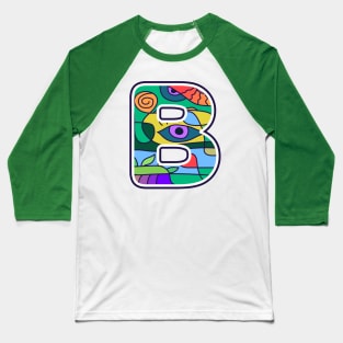 Alphabet B Baseball T-Shirt